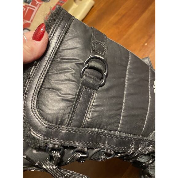 The North Face Womens Boots “Shellista” lace Up 13” Winter Fur Waterproof size 9 - Picture 15 of 16